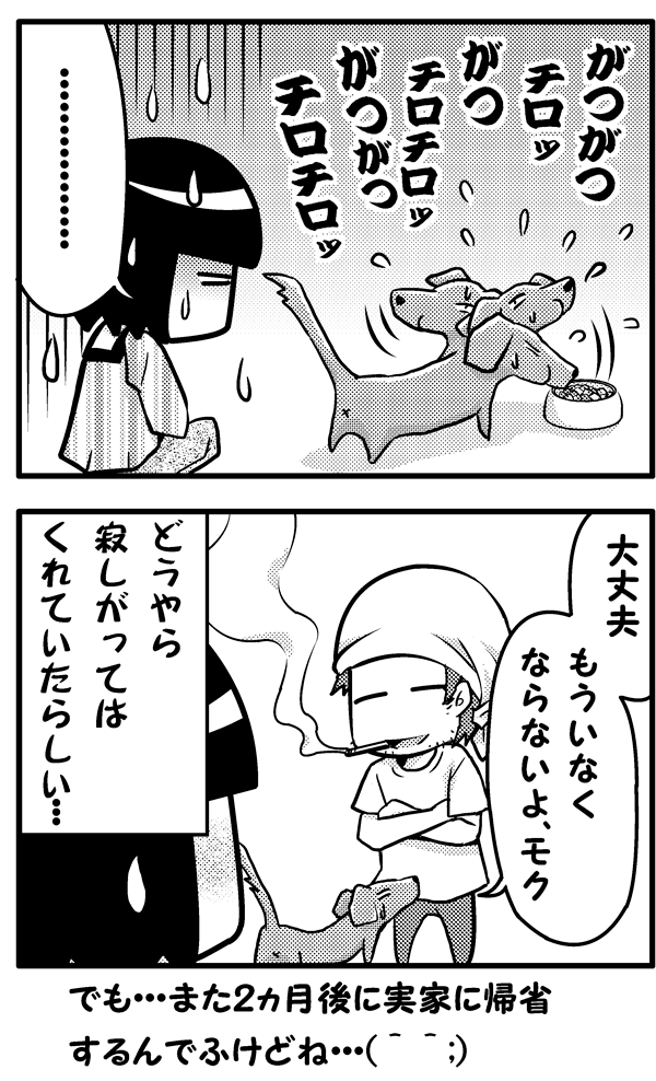 帰省とモク後