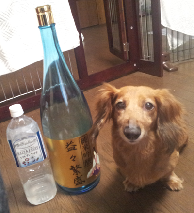 モクと日本酒