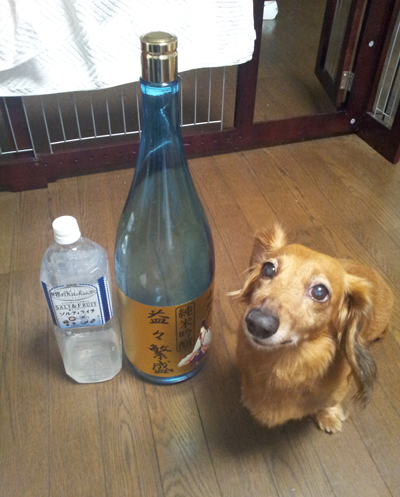 モクと日本酒2