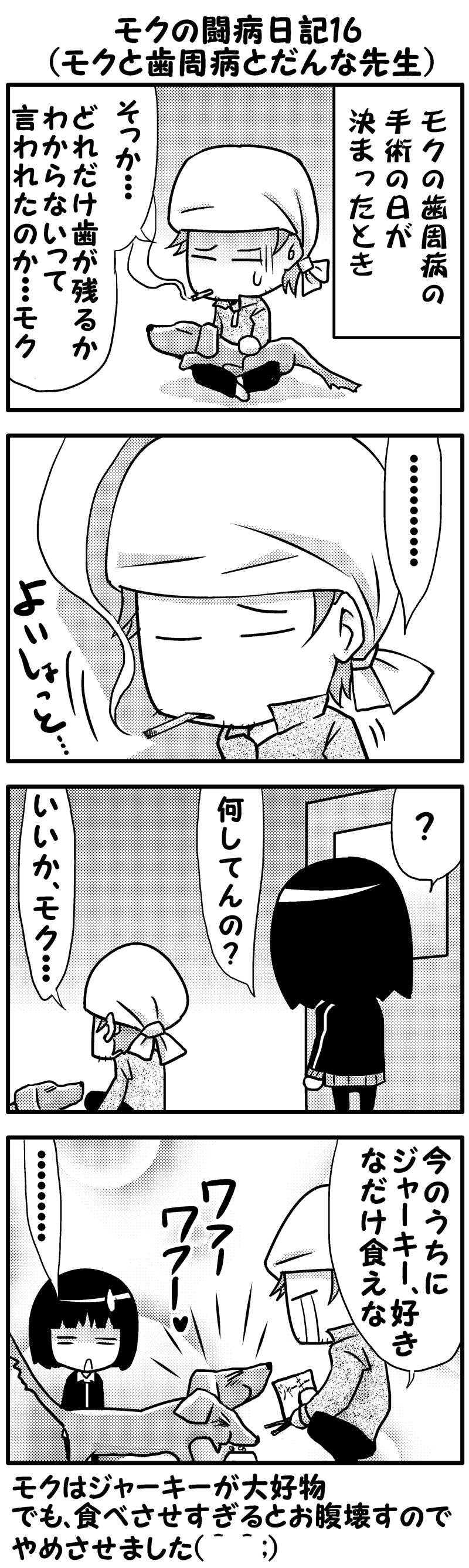 モクの闘病日記16~17(前）