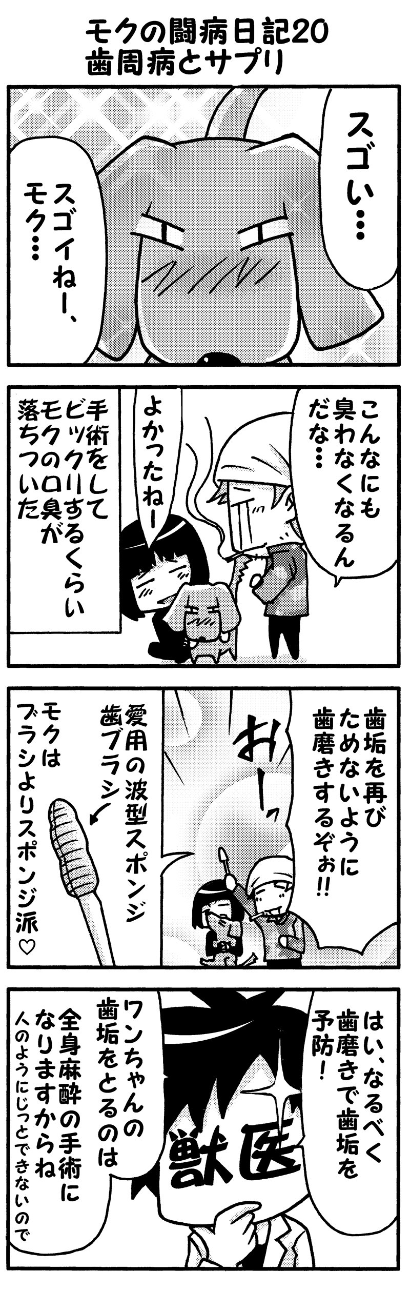 モクと歯周病とサプリ(前) モクと歯周病とサプリ(前)